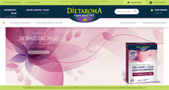 Desktop Screenshot of dietaroma.fr